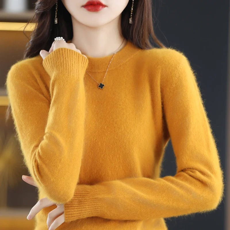 Mune | Cashmere Pullover Women Luxurious Round Neck Soft & Fashionable