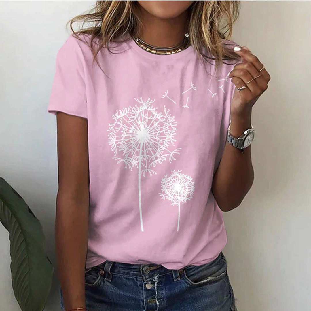 Mune Fashion | T-Shirt with Short Sleeve Printed Casual
