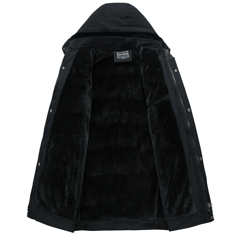 Padded men's winter jacket for everyday use