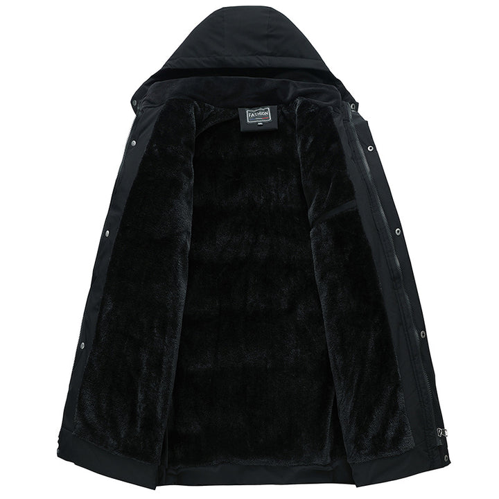 Padded men's winter jacket for everyday use