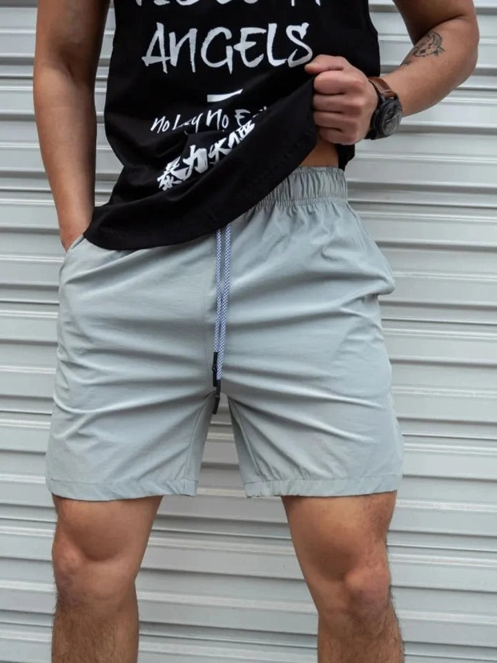 Mune Fashion | Breathable, Solid Color Swim Shorts for Men with Drawstring