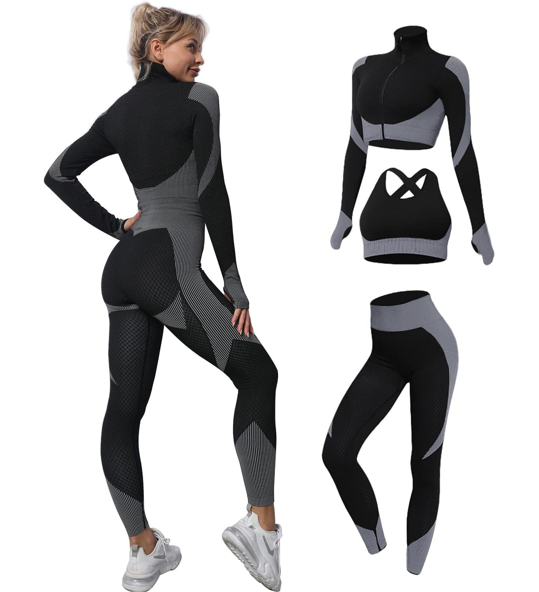 Mune | Seamless Activewear Set (3-Piece)