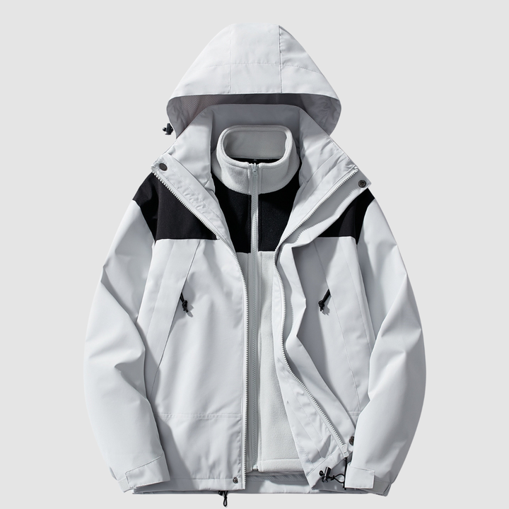 3-in-1 Fleece Winter Jacket Comfort