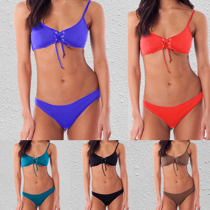 Ladies Bikini with sophisticated lacing design Mune Fashion