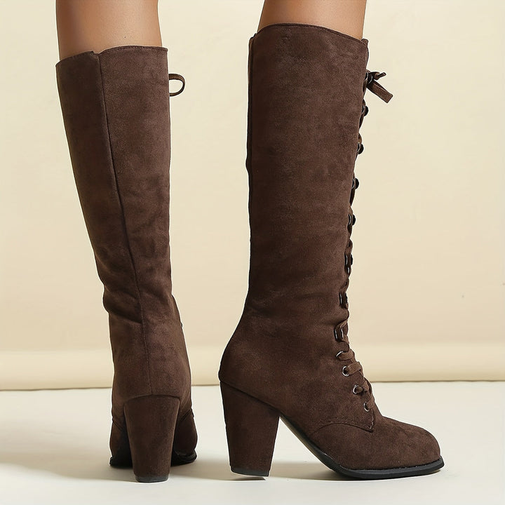 Mune | Knee-High Comfortable Long Winter Boots for Women