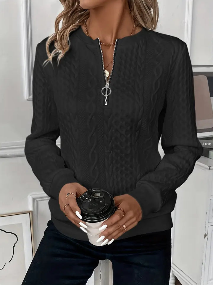 Mune | Elegant Sweater with Zipper