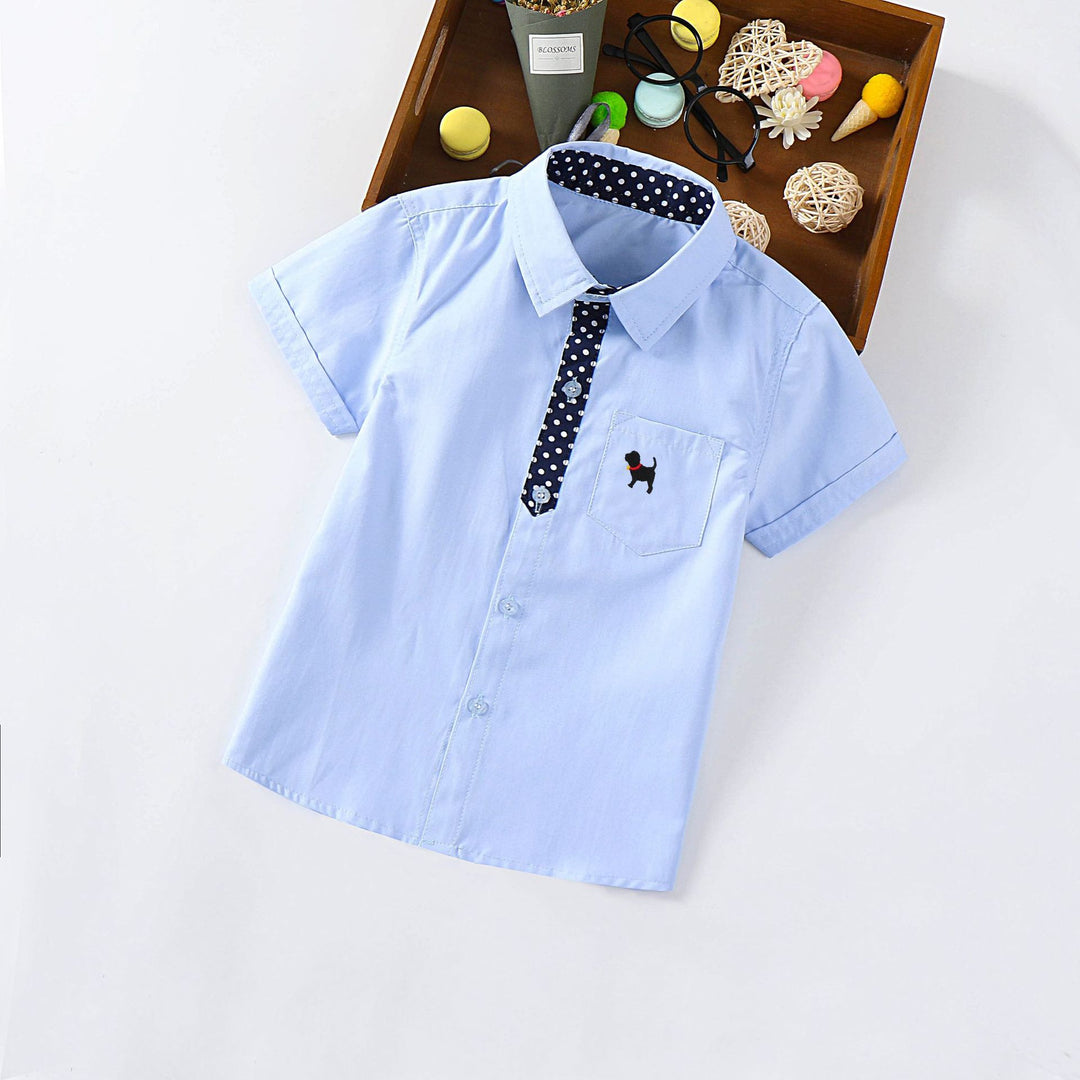 Children's Short Sleeve Shirt Mune Fashion