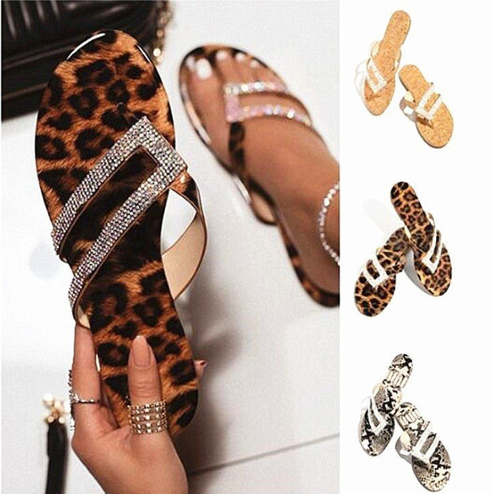 Women's holographic thong sandals-mule with double strap design and cushioned comfort footbed Mune Fashion