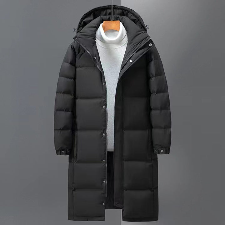 Padded Unisex Down Jacket with Hood