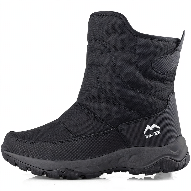 Men's winter boots, insulated, non-slip