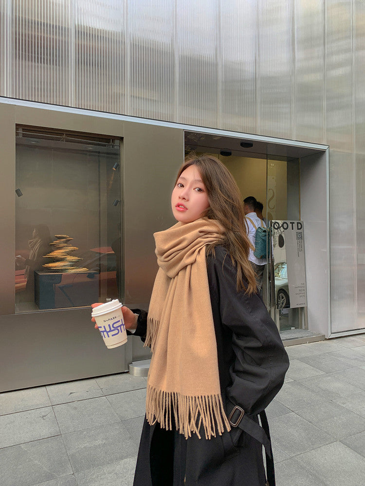 Thick winter scarf, 200x70cm