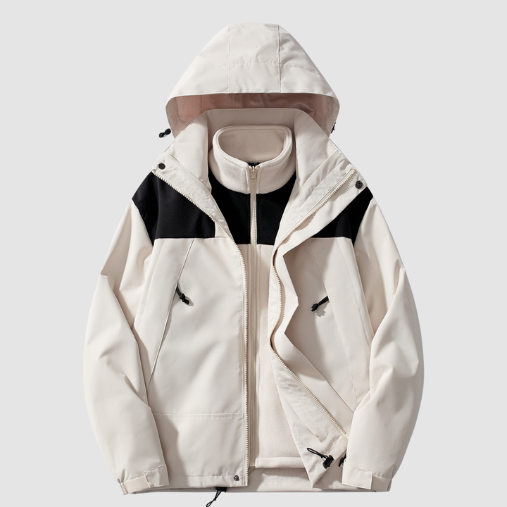 3-in-1 Fleece Winter Jacket Comfort