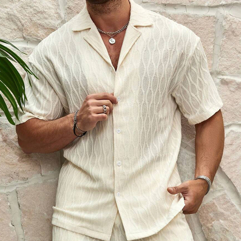 Mune Fashion | Men's Summer Set with Shirt and Shorts