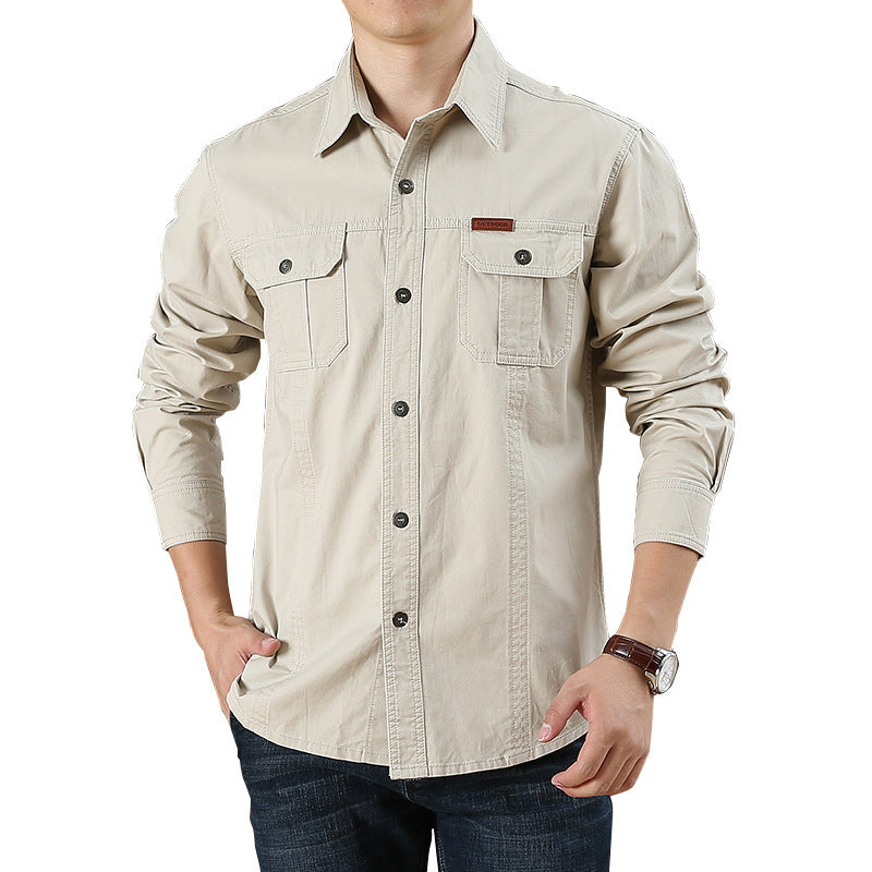 Men's Robust Leisure Shirt Jacket Mune Fashion