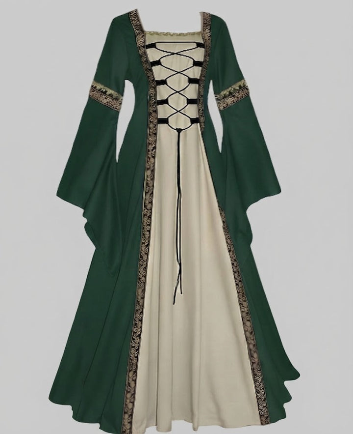 Women's historic fairy tale dress with elegant lacing design Mune Fashion