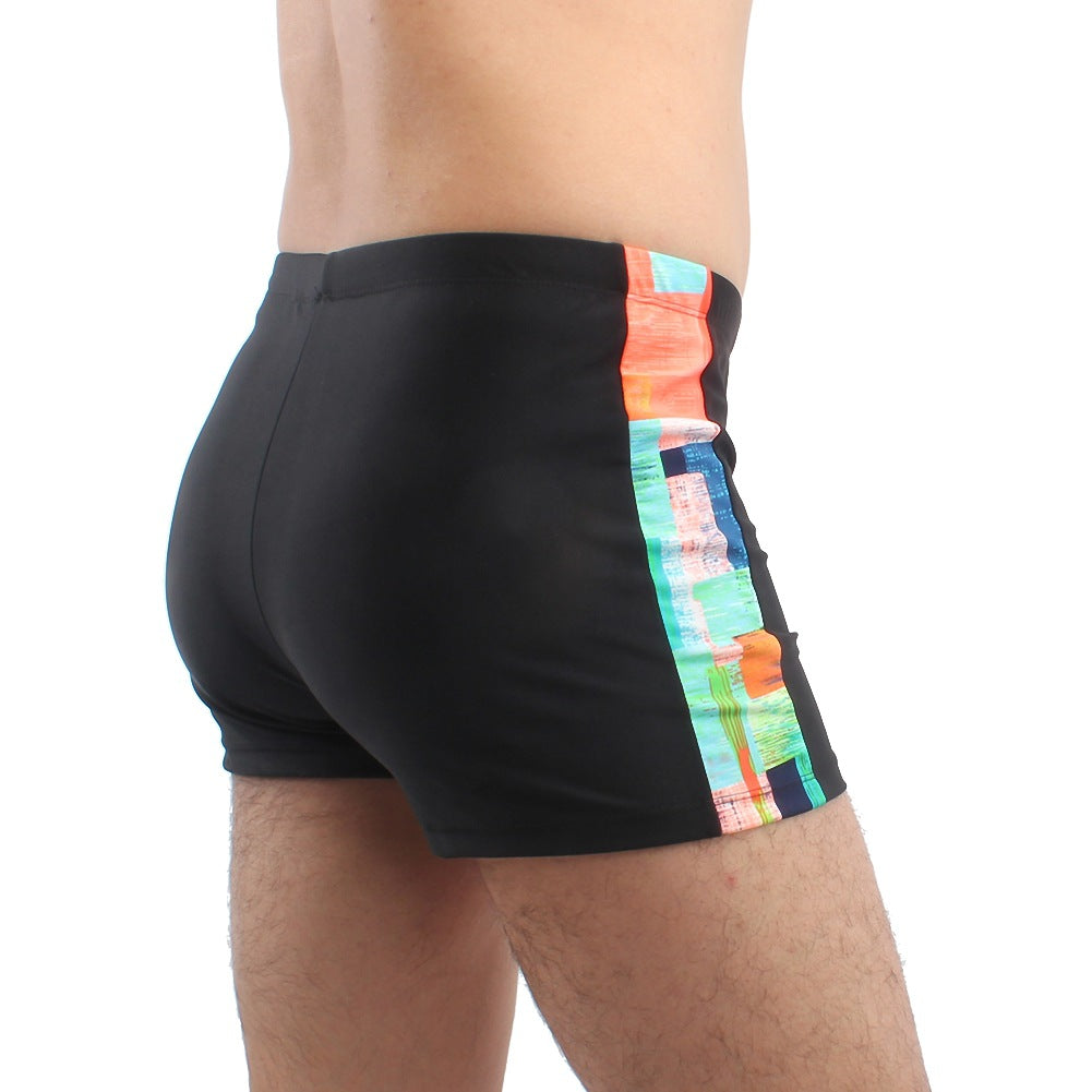 Men's swim shorts with contrasting design Mune Fashion