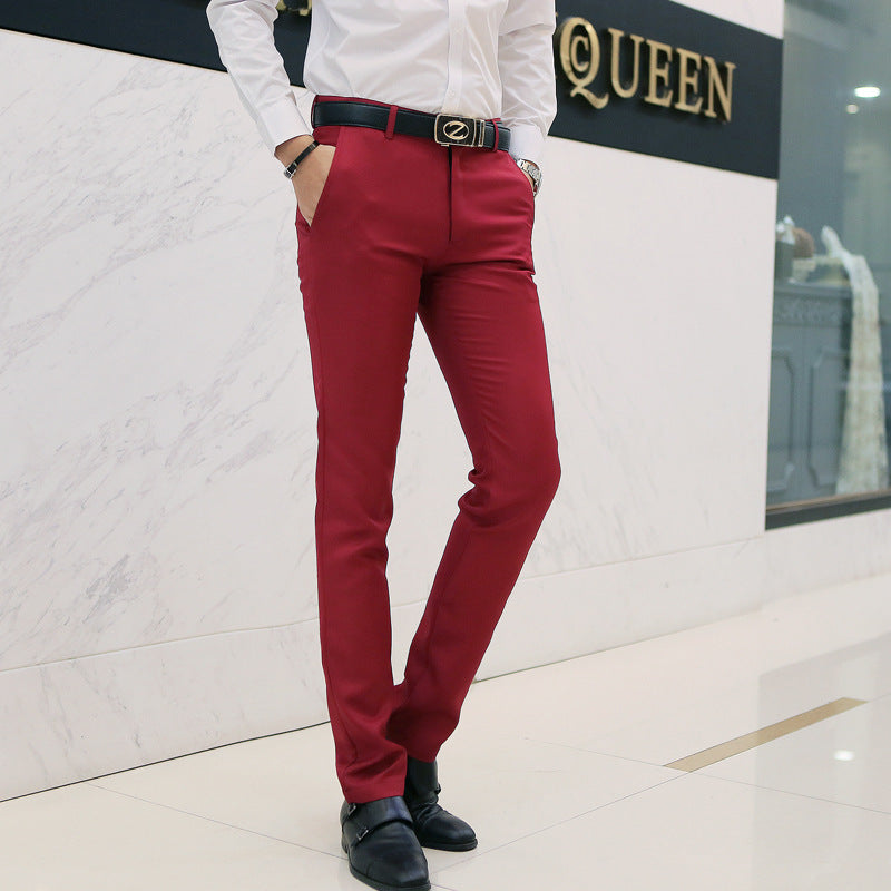 Men's nan tapered comfort chino with stretch waistband and subtle crease Mune Fashion