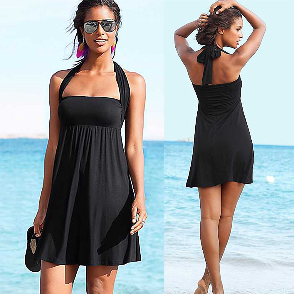 Women's Beach Dress with Variable Wearing Option Mune Fashion