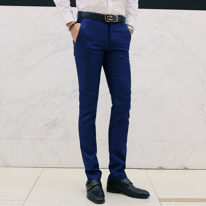 Men's nan tapered comfort chino with stretch waistband and subtle crease Mune Fashion