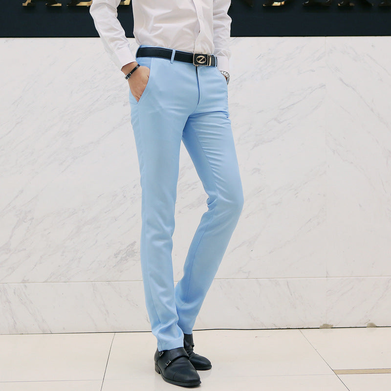 Men's nan tapered comfort chino with stretch waistband and subtle crease Mune Fashion