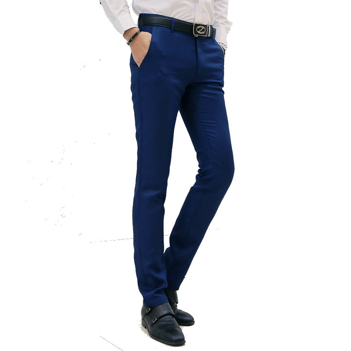Men's nan tapered comfort chino with stretch waistband and subtle crease Mune Fashion