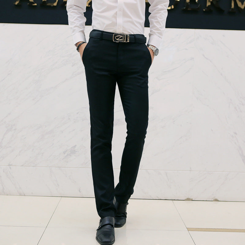 Men's nan tapered comfort chino with stretch waistband and subtle crease Mune Fashion
