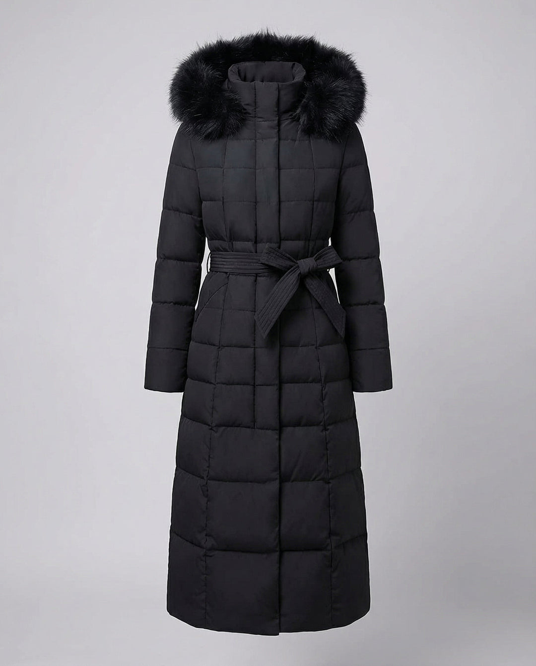 Elegant Long Winter Coat Women