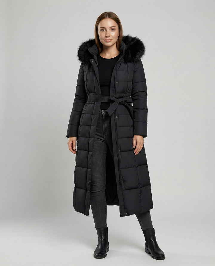 Elegant Long Winter Coat Women