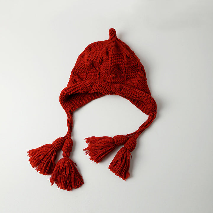 Warmer knitted scarf for women and men