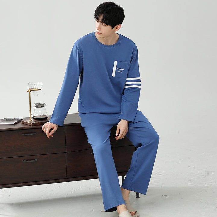 Men's Pyjama Set made of Modal, long-sleeved