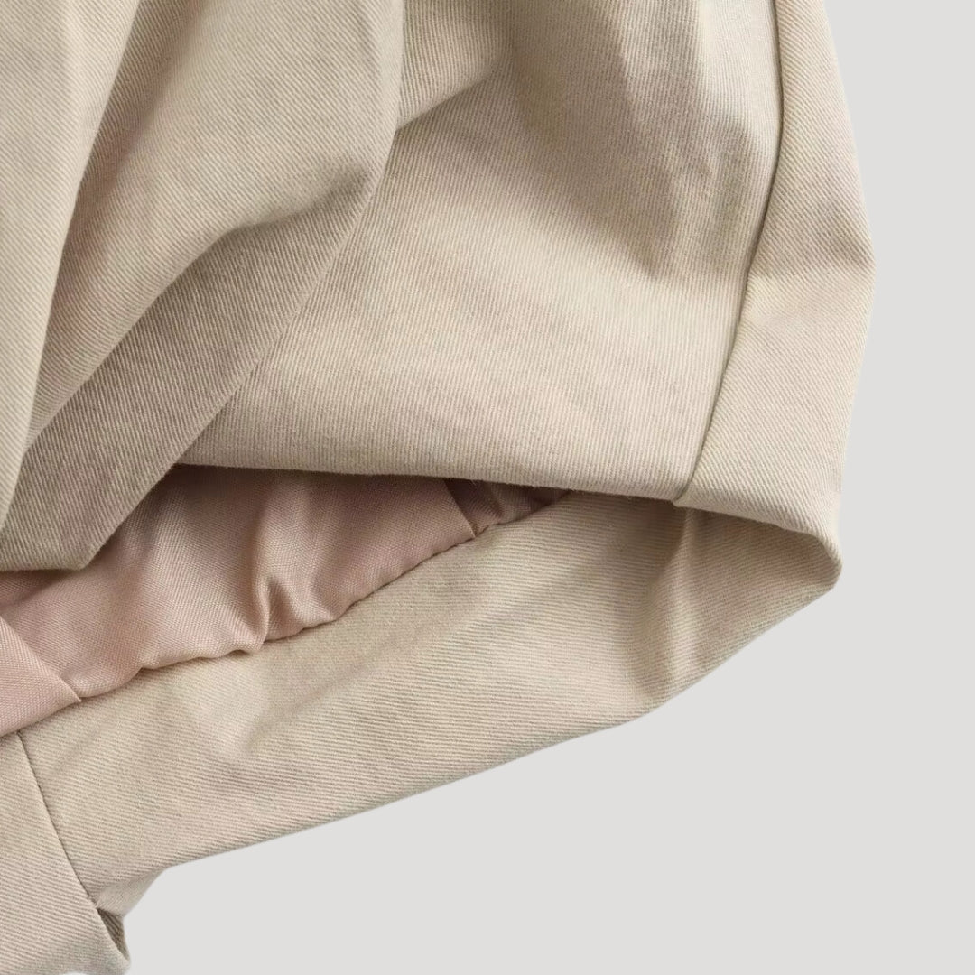 Mune | Women's beige lightweight Zip-Up bomber jacket