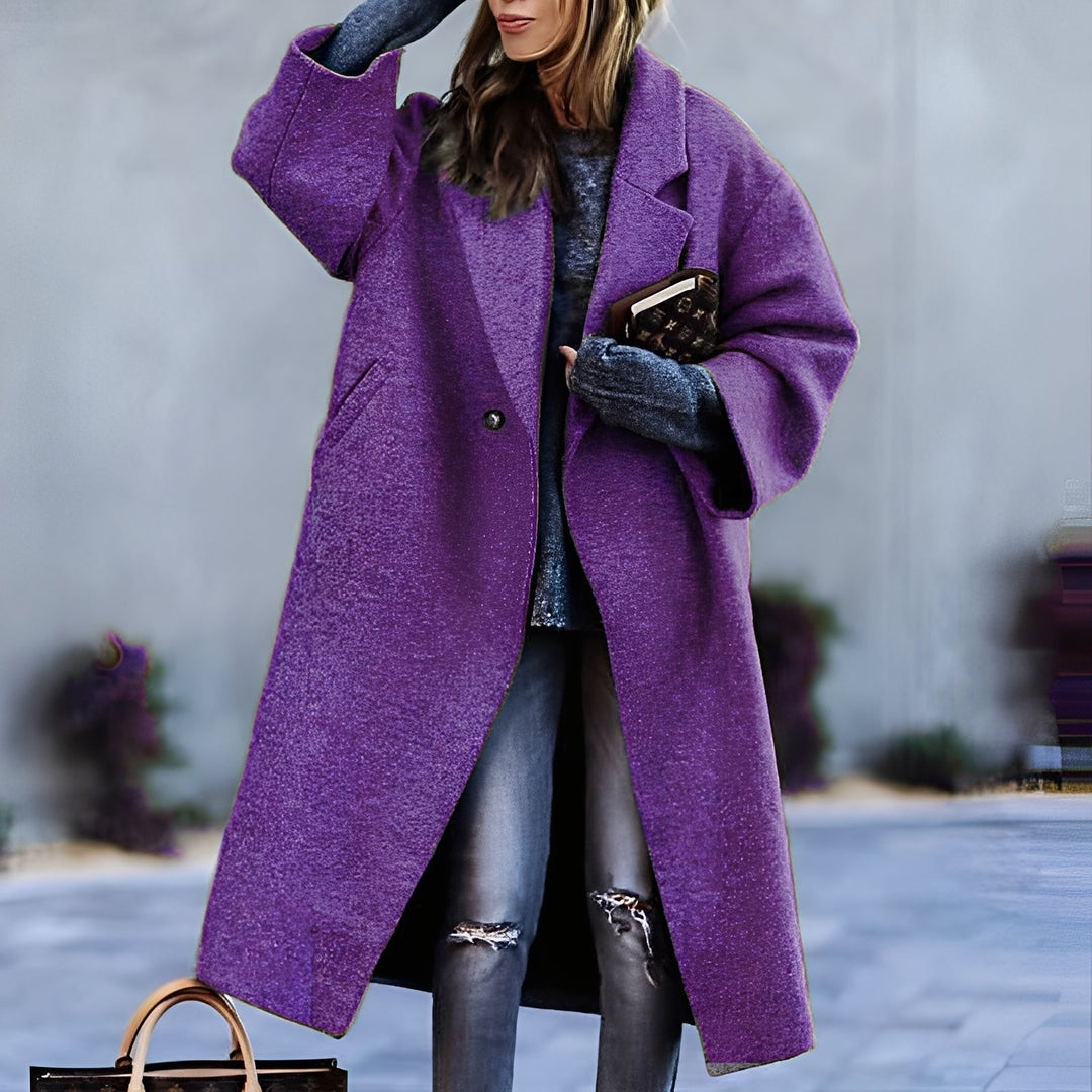 Mune | Elegant Classic Loose Coat for Women