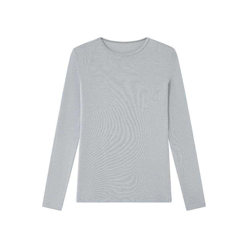 Women's Long Sleeve Under Shirt, Modal, Round Neck