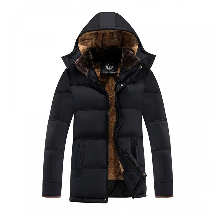 Mune | Fleece Parka - Stylish winter coat with a unique design