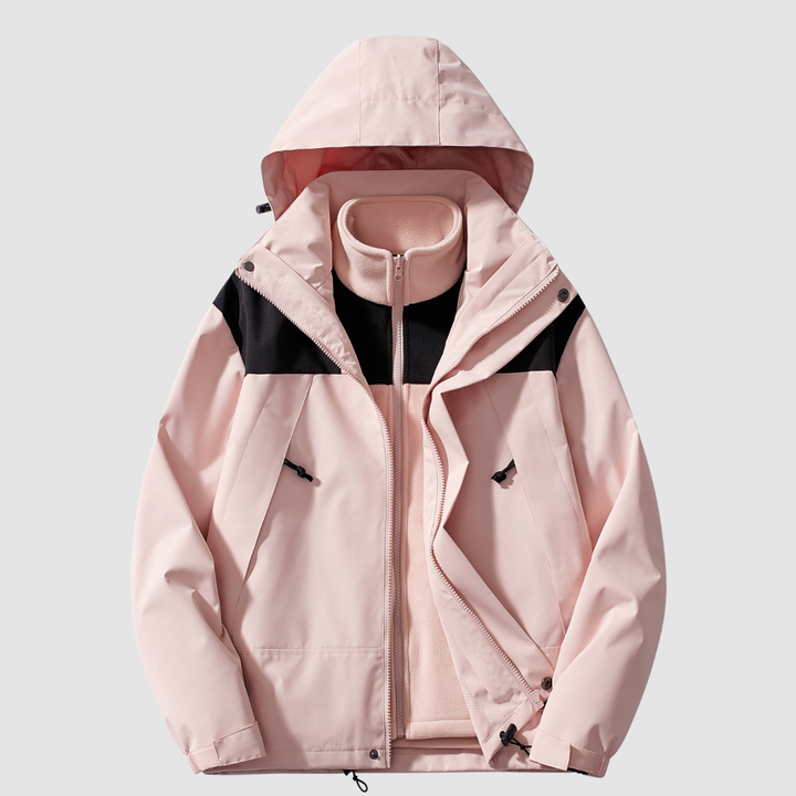 3-in-1 Fleece Winter Jacket Comfort