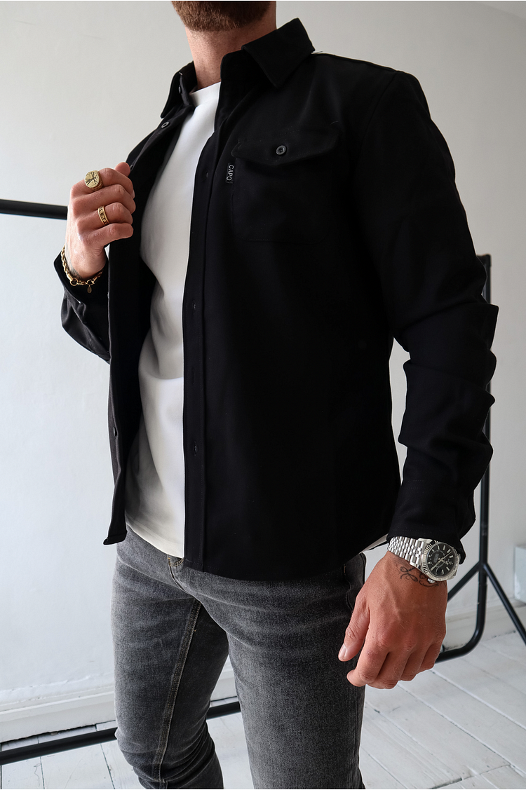 Mune | Polo Jacket with Button Placket