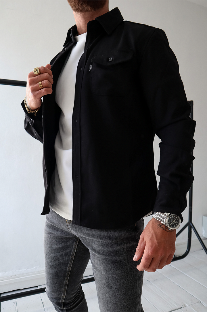 Mune | Polo Jacket with Button Placket
