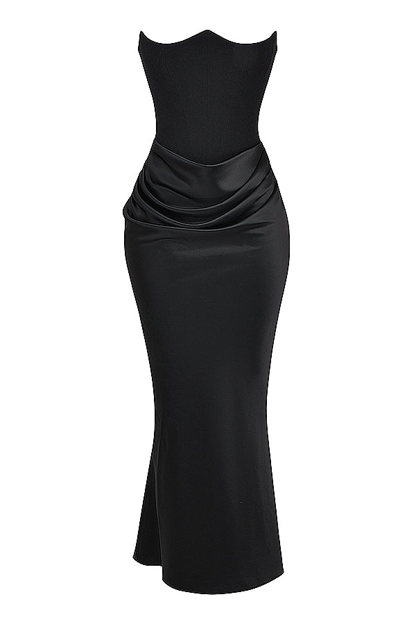 Mune | Elegant Strapless Corset Dress