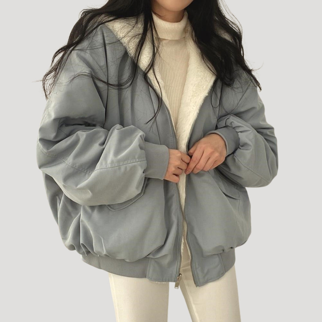 Mune | Women's Sherpa Fleece Winter Teddy Coat