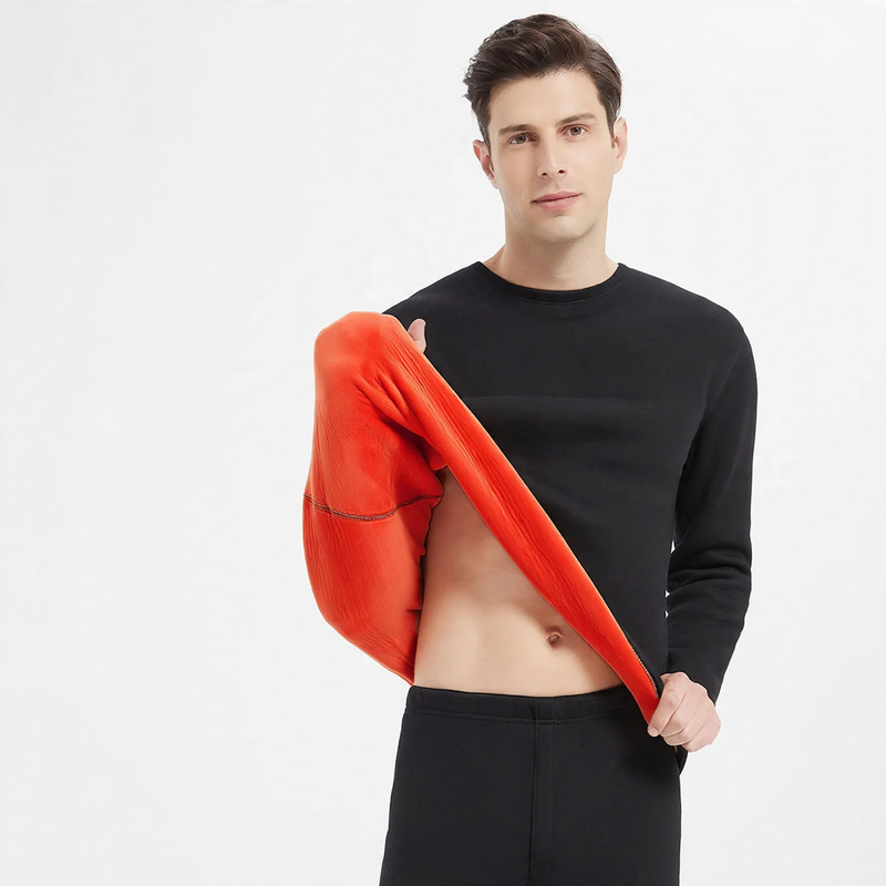 Thermal underwear set, lined, for women and men
