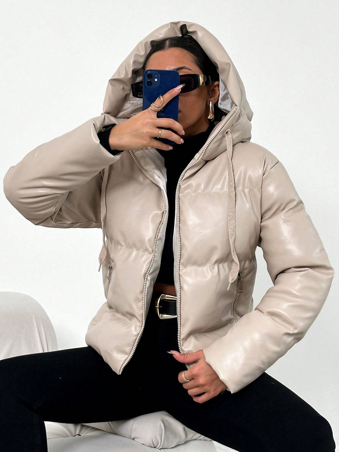 Mune | Women's Puffy Jacket with Hood