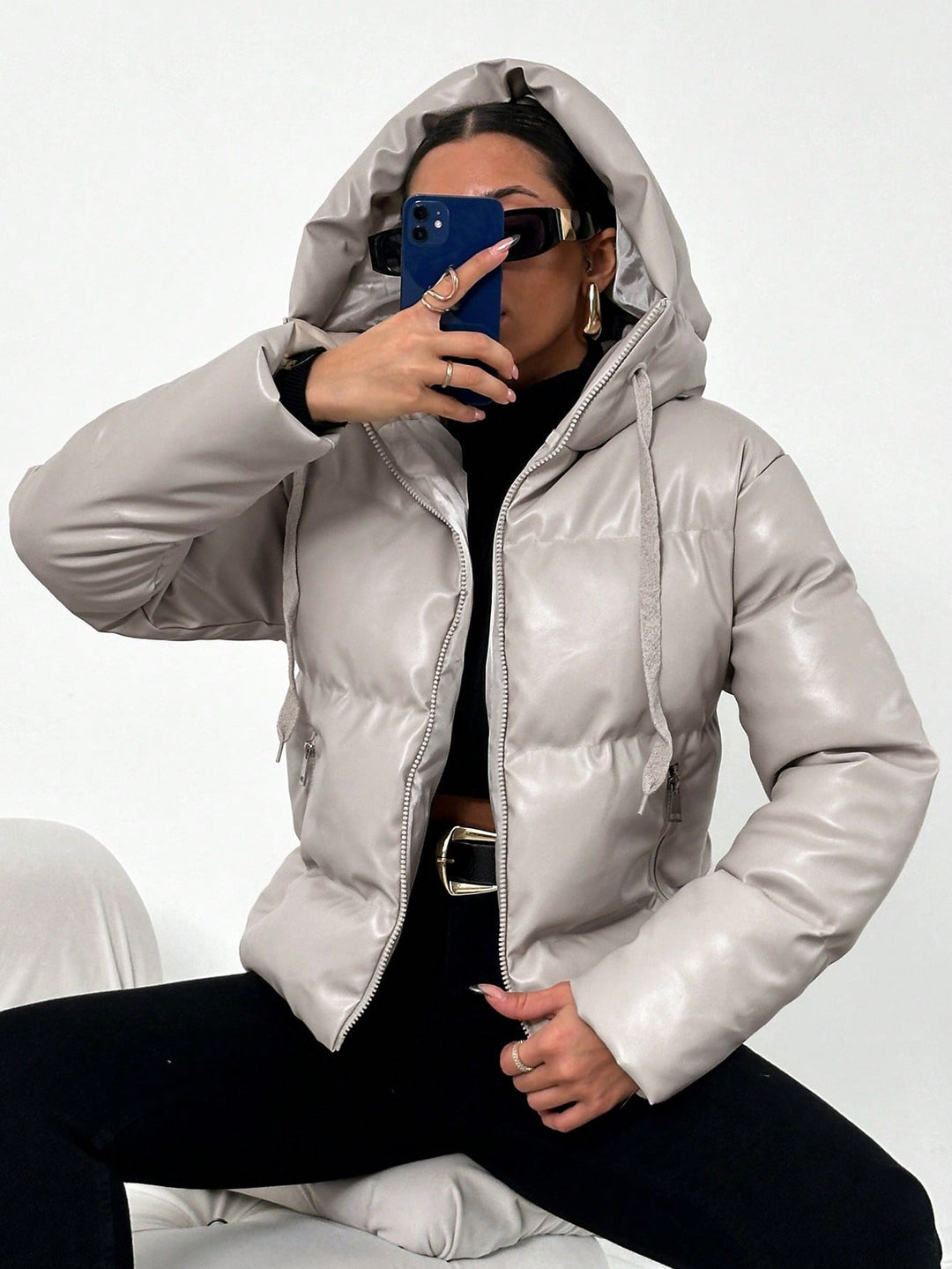 Mune | Women's Puffy Jacket with Hood
