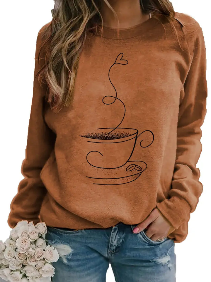 Mune | Cozy Coffee Graphic Sweatshirt