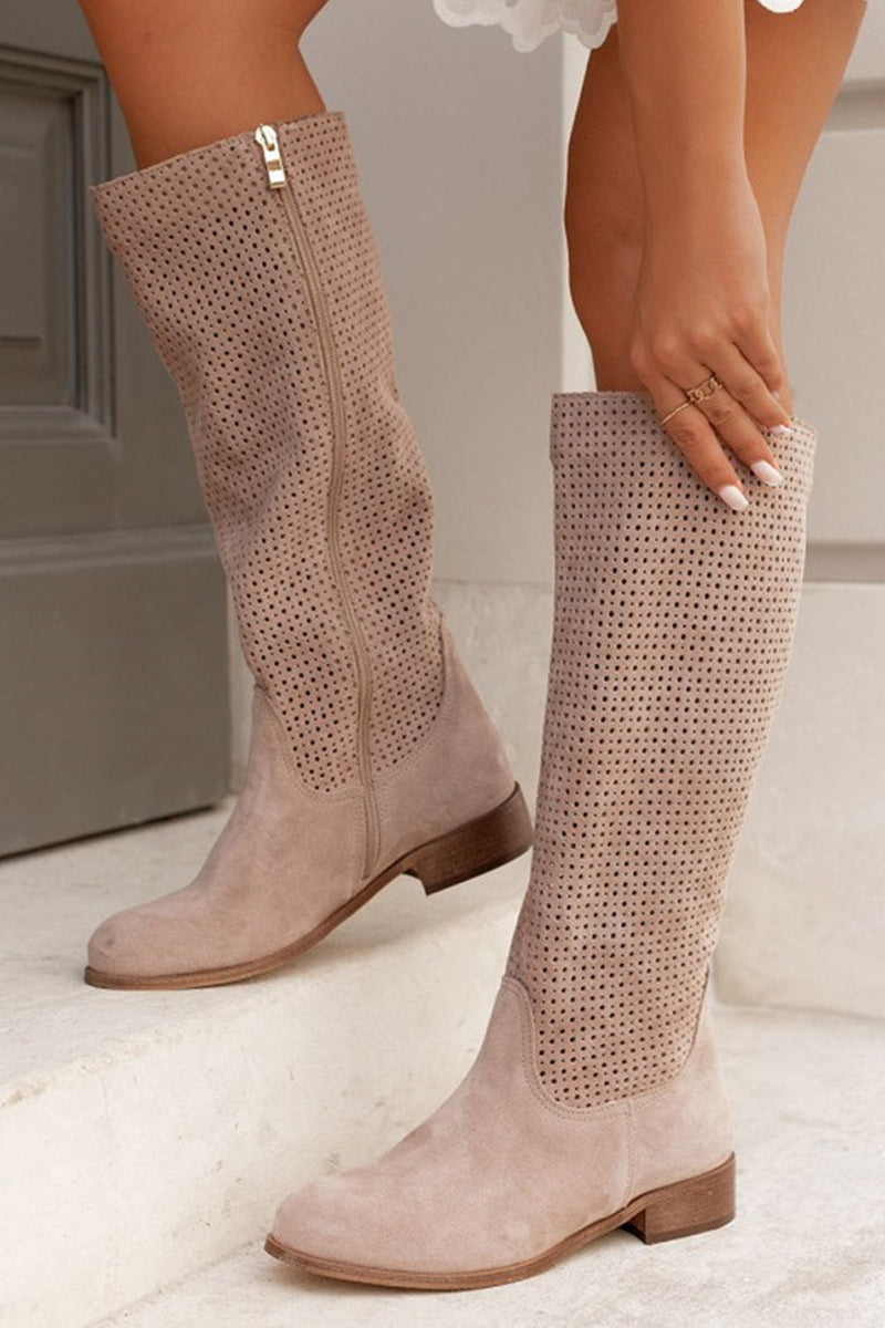 Mune | Women's Boots with High Shaft with Zipper