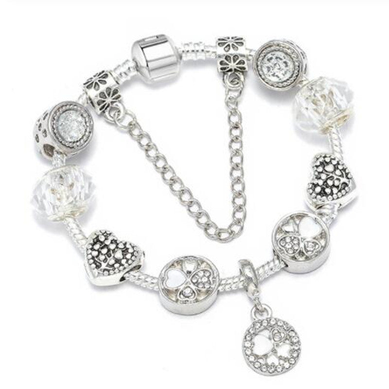 Mune Fashion | Peach Blossom Charm Bracelet