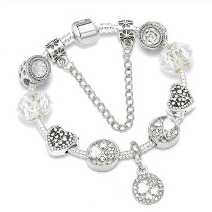Mune Fashion | Peach Blossom Charm Bracelet