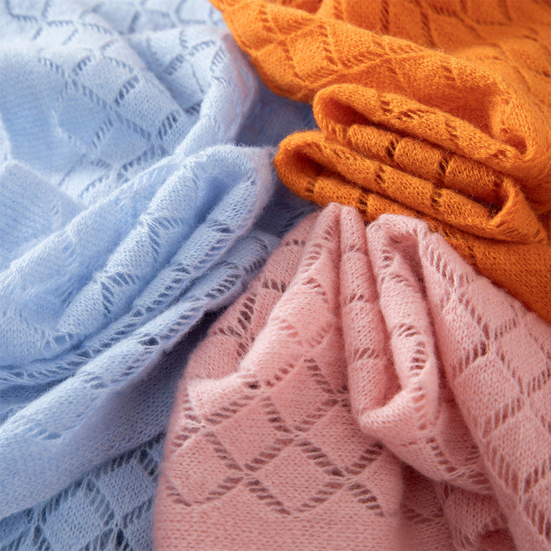 Merino wool scarf, 180x40cm, soft