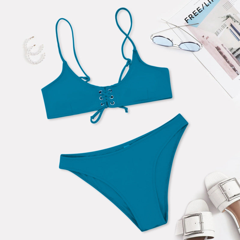 Ladies Bikini with sophisticated lacing design Mune Fashion