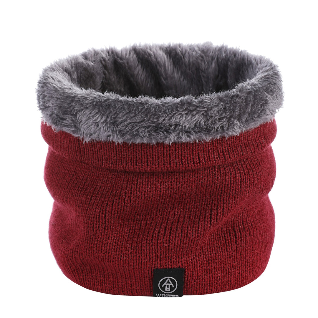 Knit Loop Scarf, solid color, for women and men