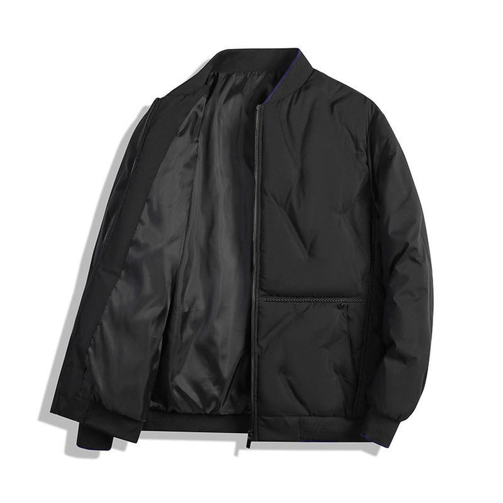 Men's winter jacket, insulated, reversible